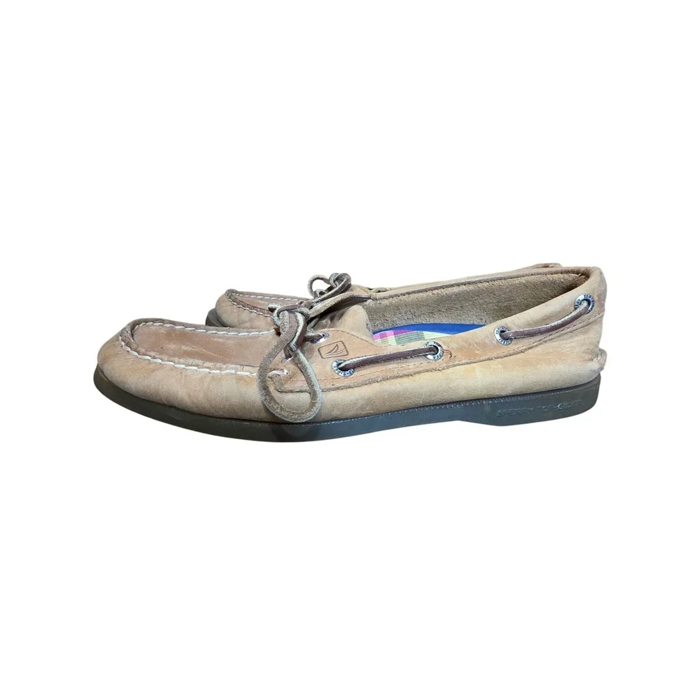 Sperry Top-Sider Boat Shoes Leather‎ Casual Comfort Loafers Women's 8.5M